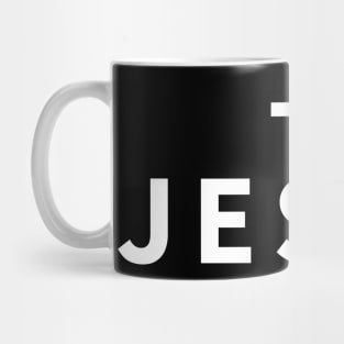 Jesus Name Cross | Christian Mug